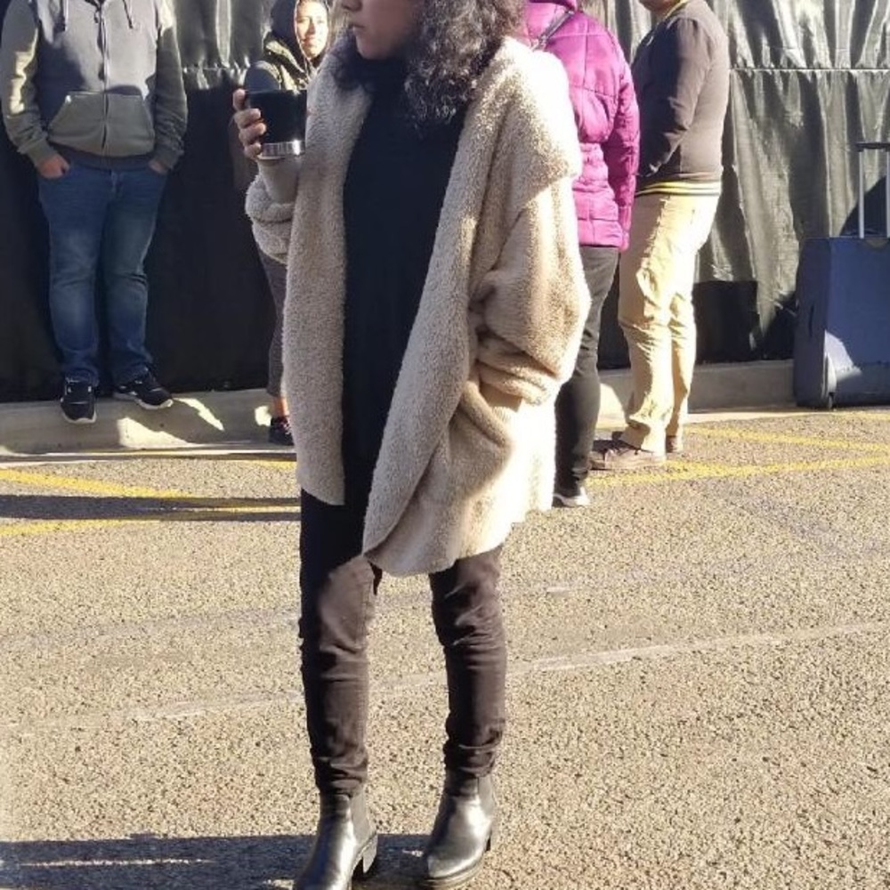 Fuzzy Cardigan